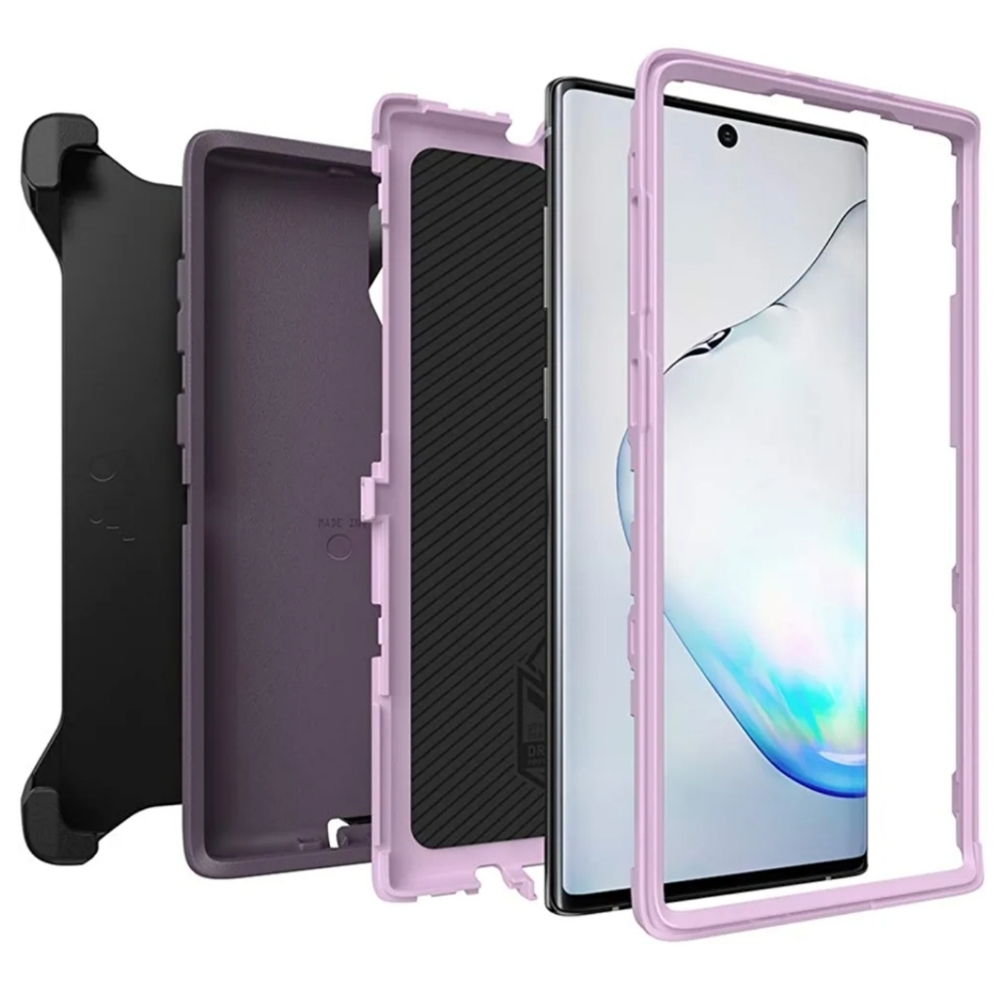 NWT Samsung Galaxy note10 protective Otterbox defender phone case purple